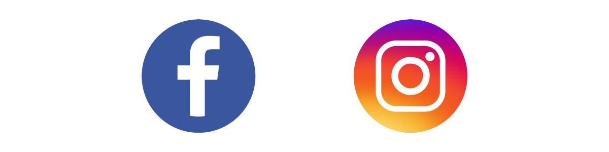 Facebook and Instagram logos