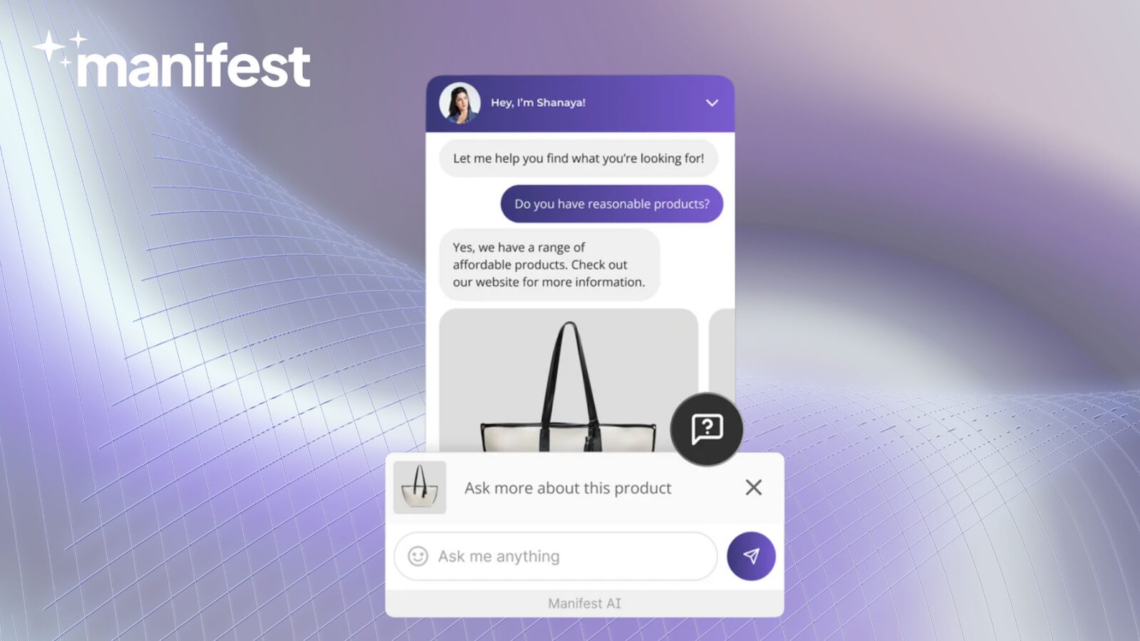 Manifest AI assistants