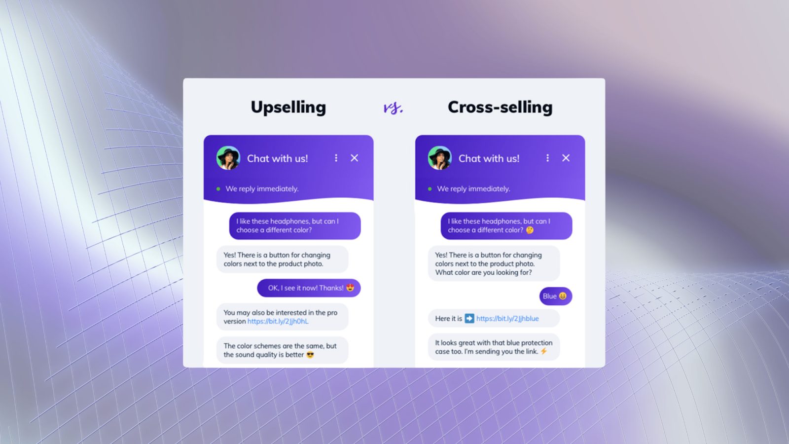 Conversational Shopping for Cross-sell and Upsell Boost